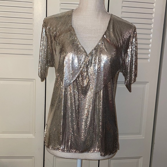 Whiting & Davis Tops - Vintage Whiting and Davis Blouse